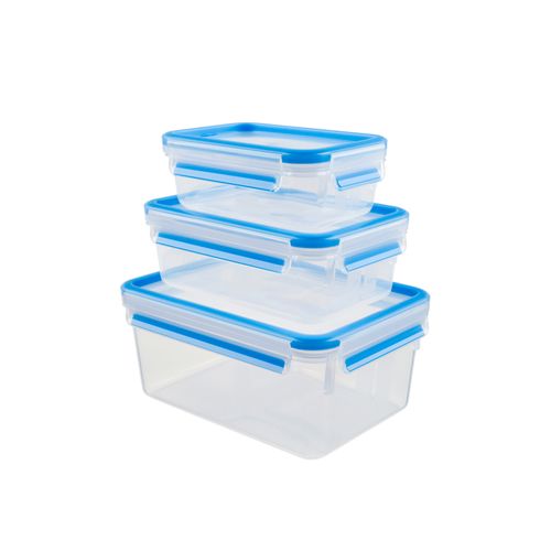 Contenedor de alimentos Masterseal Fresh Set 3 piezas 0.55/1L/ 2.30L
