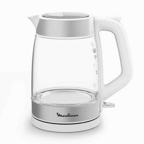 Hervidor de vidrio Snow White 1,7L Moulinex