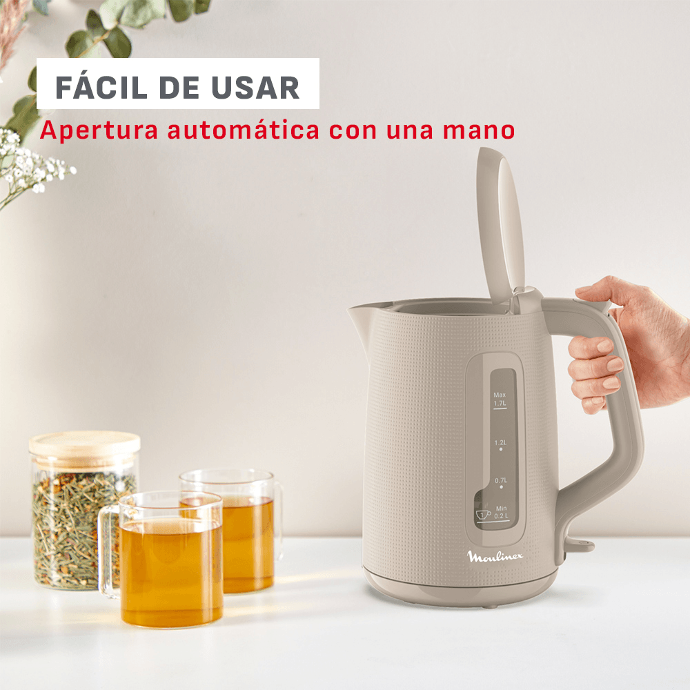 Hervidor Morning 1,7LT Gris