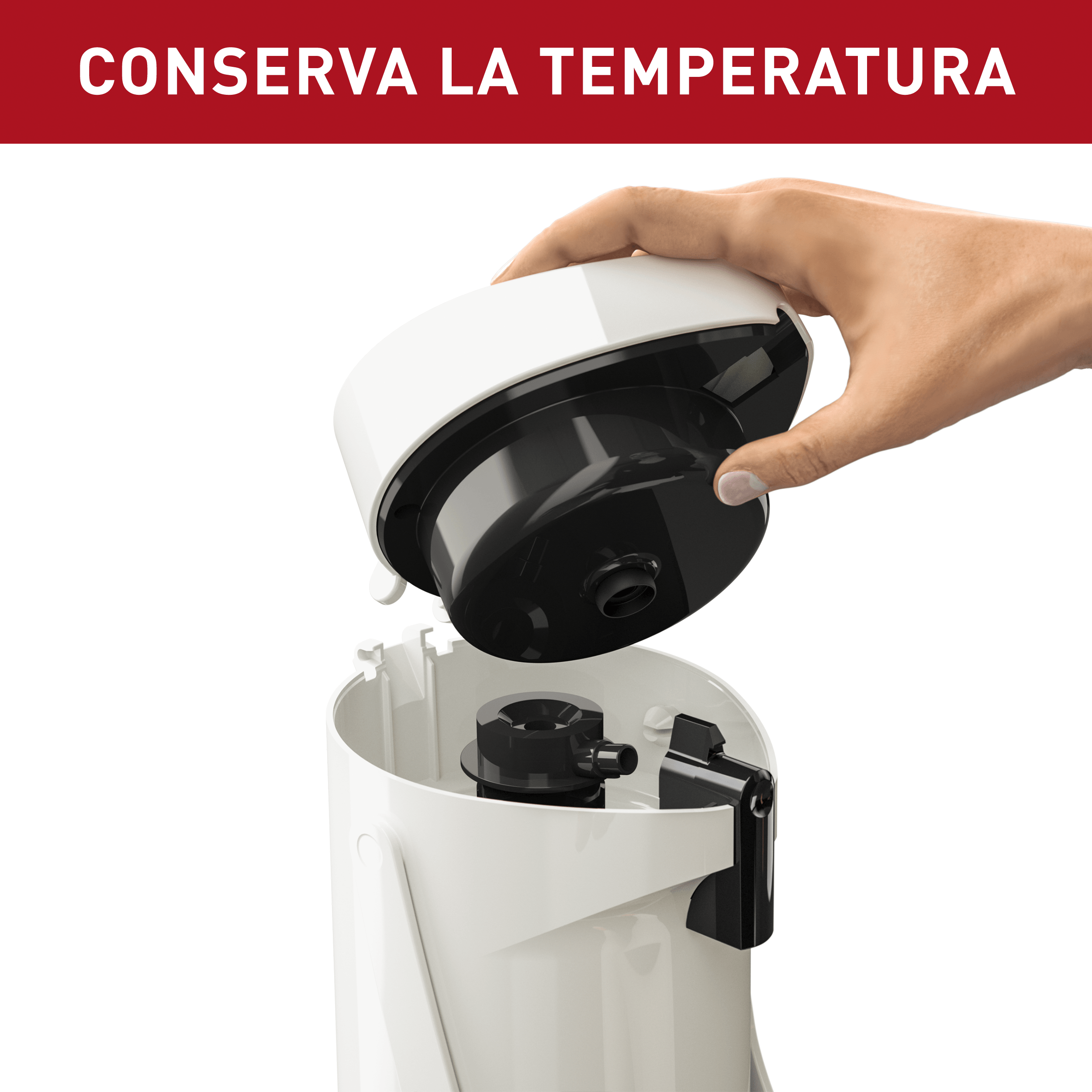 Jarra Térmica Ponza 1,9L Blanco Tefal
