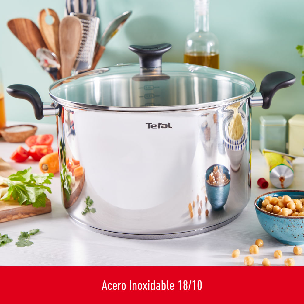 Bateria de cocina Acero Inoxidable Primary 11 PCS Tefal