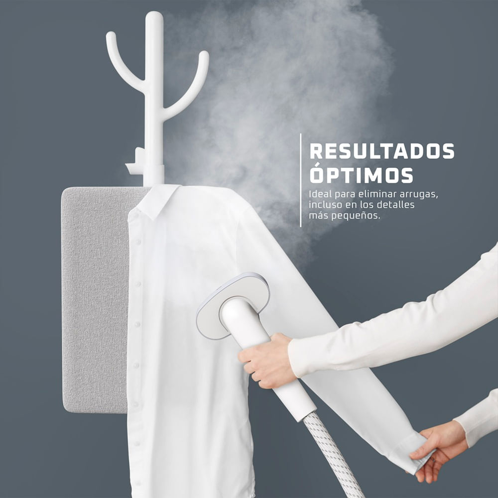 Plancha de Vapor Vertical Origin Blanca Rowenta