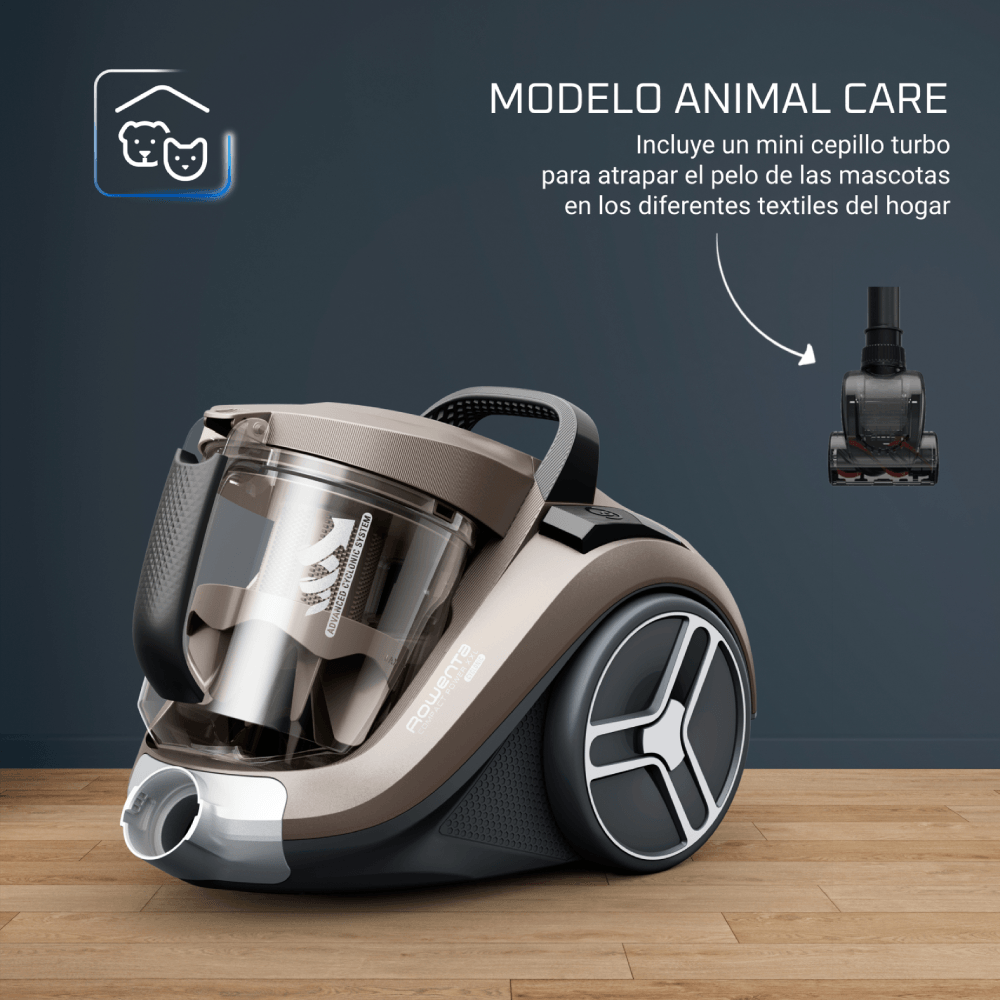 Aspiradora de Arrastre Compact Power XXL Brown 900W Rowenta