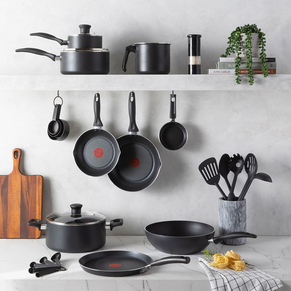 Bateria de cocina Antiadherente Super Cook 26 Piezas Tefal