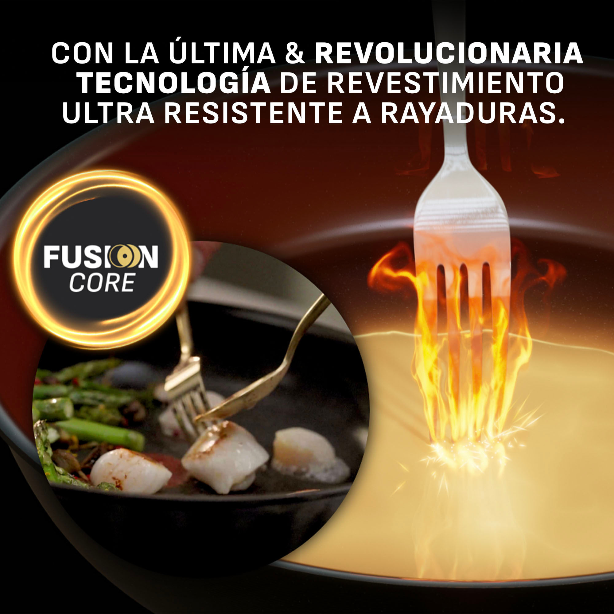 Sarten 26 CM Excellence Plus Fusion Core Tefal