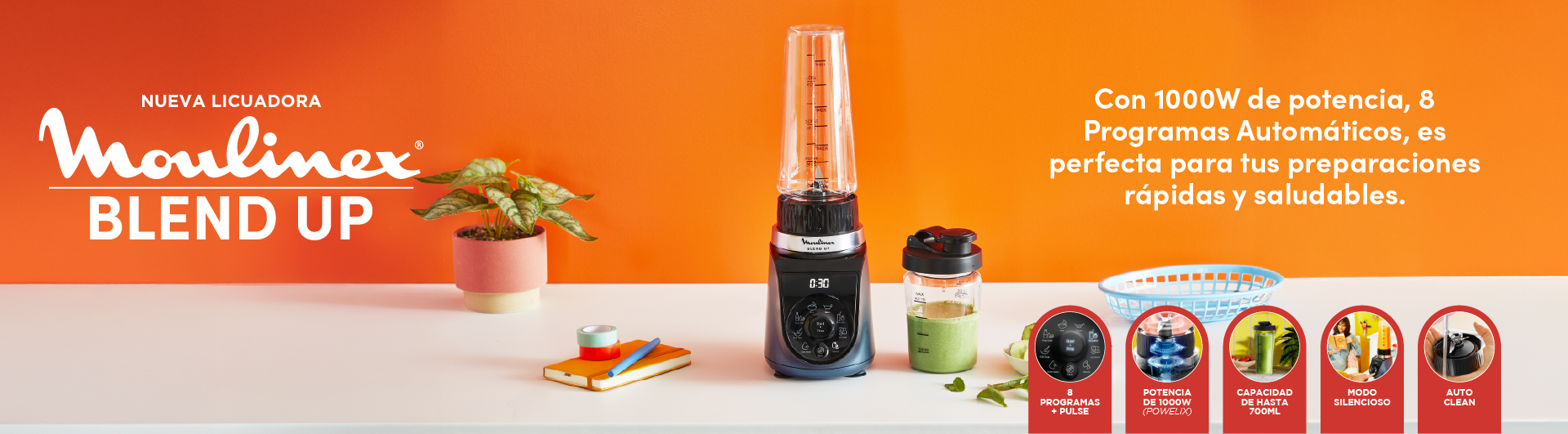 Licuadora Personal Moulinex Blend Up