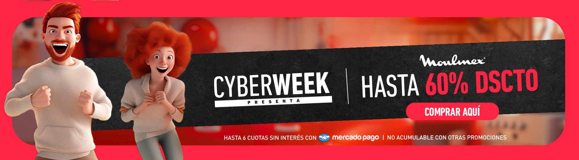 Ofertas Cyber Week Moulinex